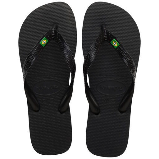 HAVAIANAS Brasil Flip Flops Black