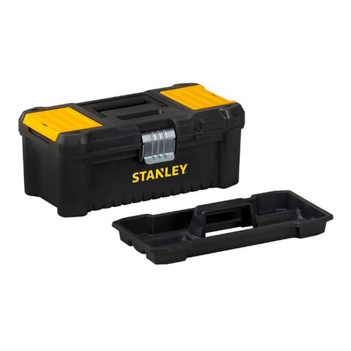 Stanley 19-inch Essential Toolbox with Metal latches