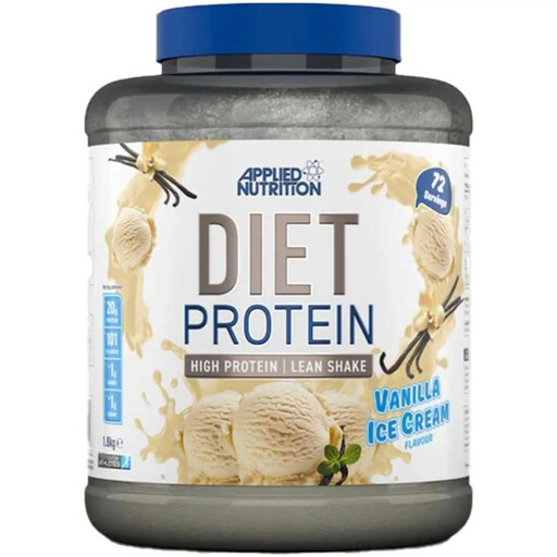 Applied Nutrition Diet Whey Protein Weight Management Vanilla Protein Nutrition Cream Flavour - 1.8kg