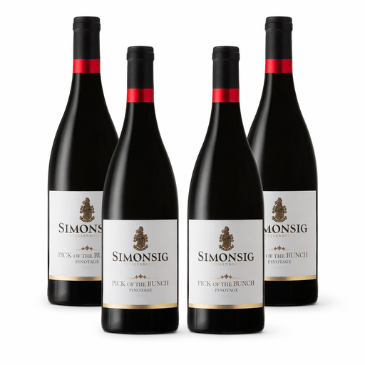 Case deal - Simonsig Estate Pick Of The Bunch Pinotage, Stellenbosch 75cl
