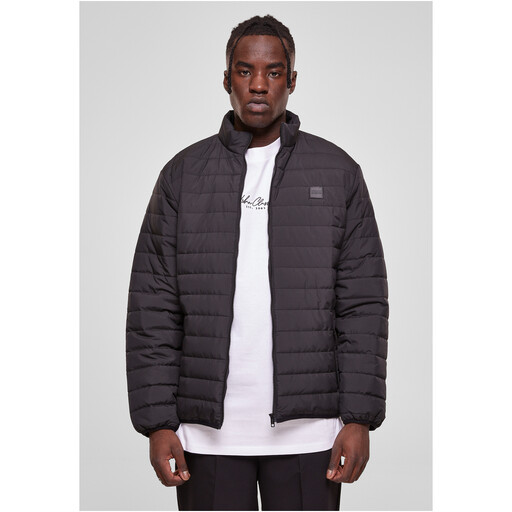 Urban Classics Light Bubble Jacket in Schwarz