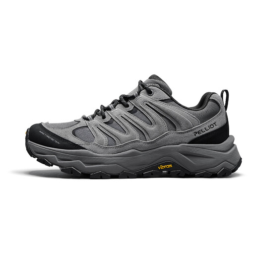 PELLIOT men’s hiking and mountaineering shoes with Vibram outsole, dark grey, EU41