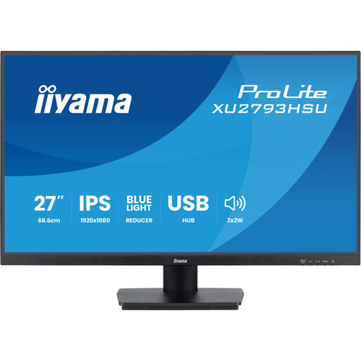 iiyama ProLite XU2793HSU-B7 27" (68.6cm) Full HD LED Computer Monitor