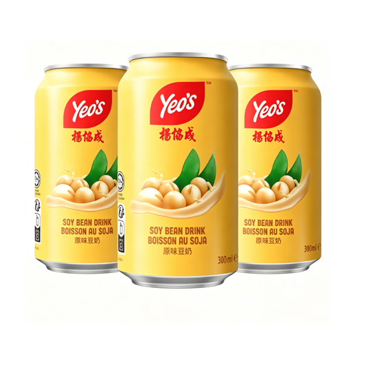 Yeo's Soy Bean Drink, 300ml × 3