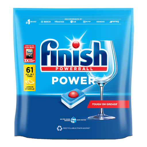 Finish Power 洗碗块 柠檬味 61 片装