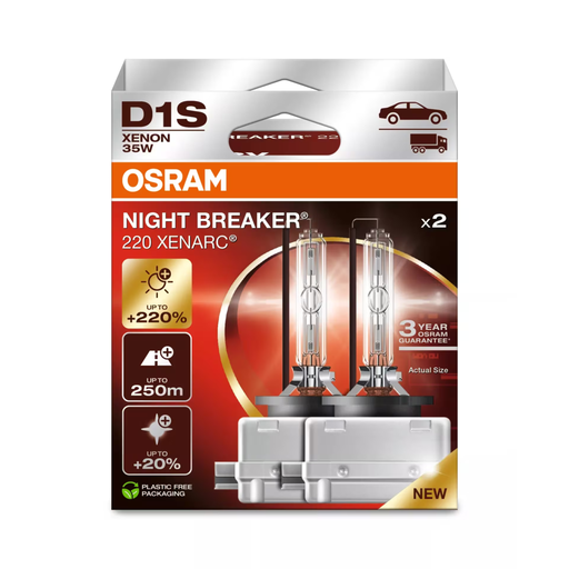 OSRAM XENARC NIGHT BREAKER 220 D1S xenon bulbs