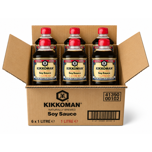 KIKKOMAN Soy Sauce 6x1 L