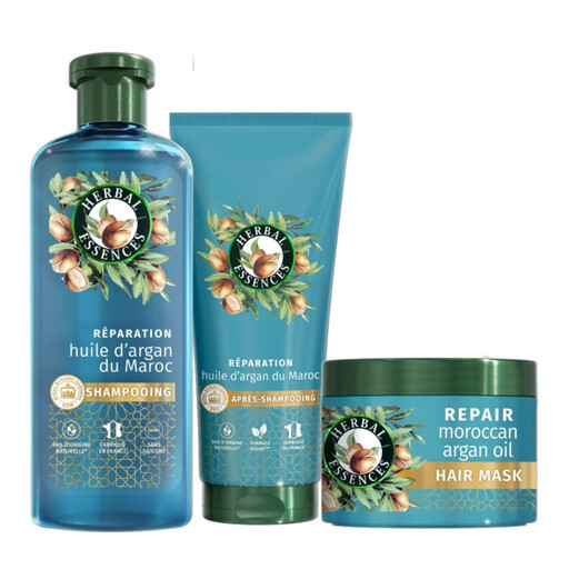 Herbal Essences Routine Réparation Huile d'Argan
