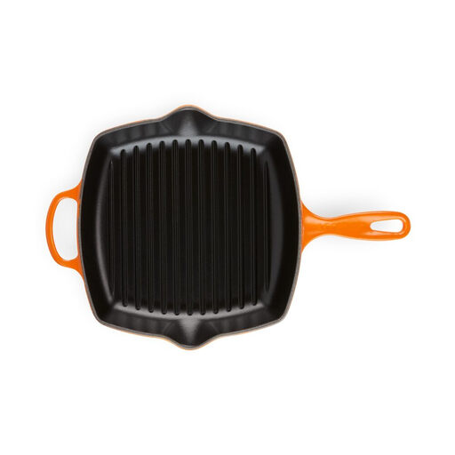 Le Creuset Signature Square Grill Pan 26 cm, Oven Red