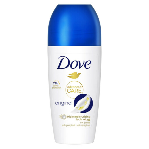 Dove Advanced Care Anti-Perspirant Roll On Original 50ml