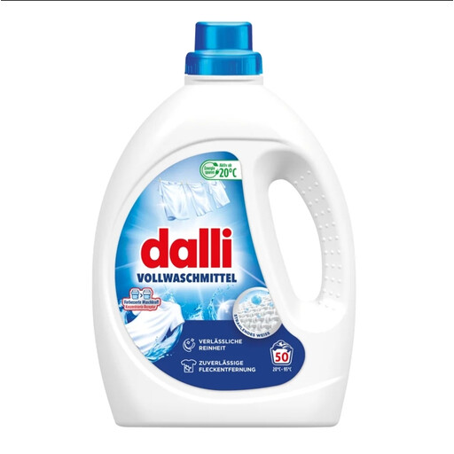 dalli Vollwaschmittel, Flüssigwaschmittel