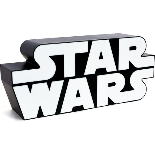 Paladone Star Wars Logo Lamp White & Black 28.5 cm