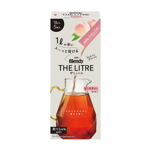AGF Blendy THE LITRE Peach Tea 5 pcs