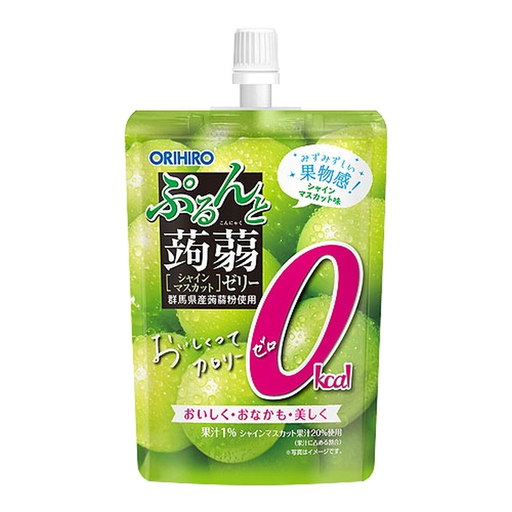 Orihiro Purun and Standing Zero Calories Shine Muscat 130g