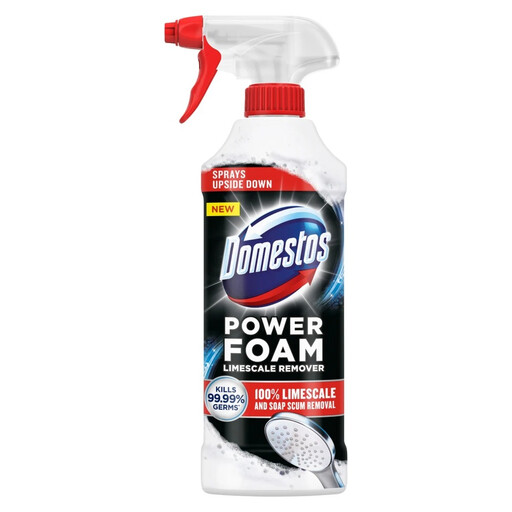 Domestos 强力泡沫马桶及浴室清洁喷雾水垢清除剂，450ml