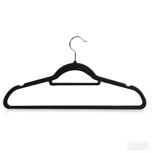 ANQI Non-Slip Velvet Suit Hangers with Tie Bar, 20-Pack