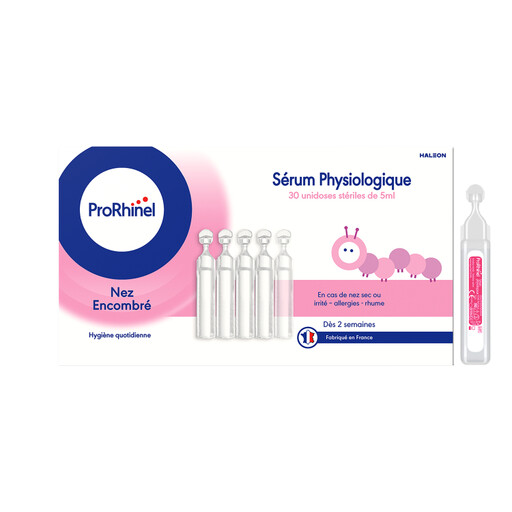 Sérum Physiologique PRORHINEL 30 x 5 ml