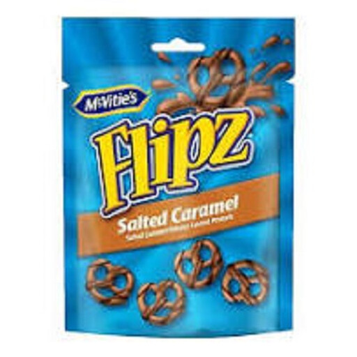 Flipz Salted Caramel Coated Pretzels 90g