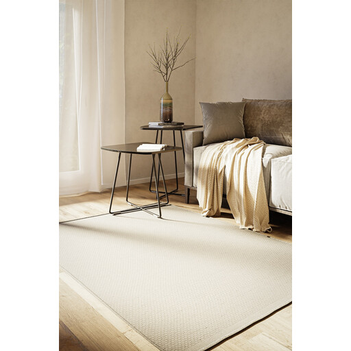 My Flair 'Wooly Dream 1' Rectangle Nature White 170 x 120 cm