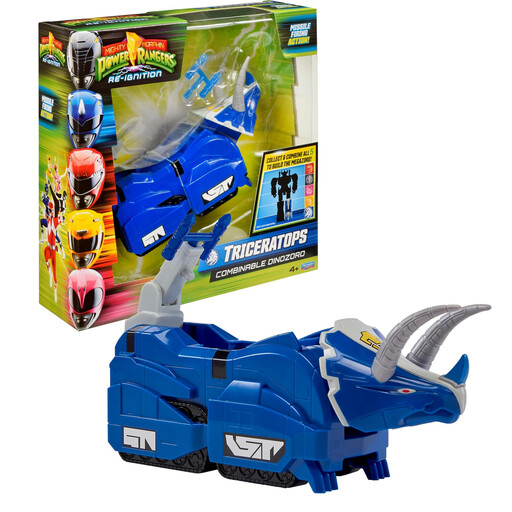 POWER RANGERS Megazord Collection Triceratops Dinozord