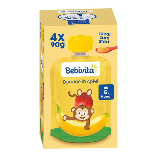 Bebivita Quetschie Banane in Apfel