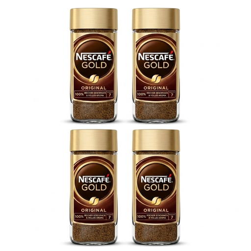 Value Pack 4 x Nescafé Gold Original 速溶咖啡 100g