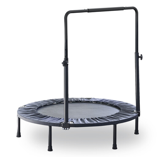 SPORTSOUL 40" Folding Mini Fitness Trampoline mit Haltegriff