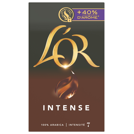 L'OR Intense 100% 阿拉比卡咖啡粉，强度 7，250 g