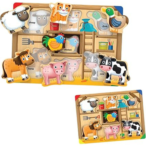 Learning Journey My First Lift & Learn Puzzle - Farm
