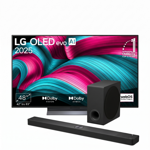 Bundle Deal LG OLED TV 48C57LA & Soundbar DS90TY