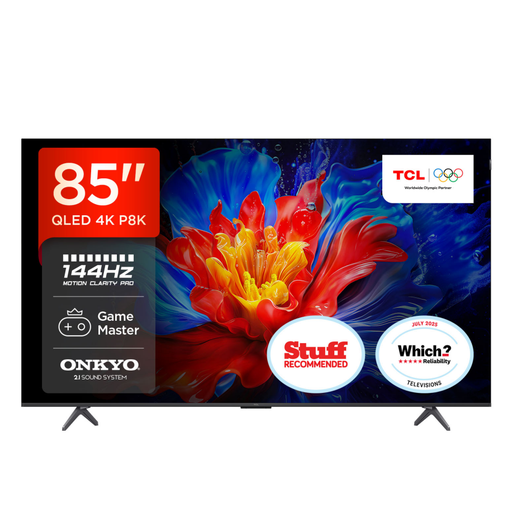 TCL 85P8K QLED 4K HDR PRO Smart TV