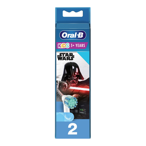 Oral-B Kids Star Wars Extra Soft Replacement Brush Heads 2 Pack