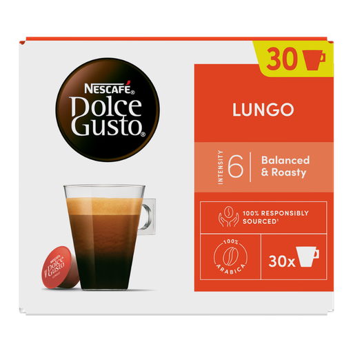 Nescafé Lungo Coffee Capsules - 30 pcs, 168 g