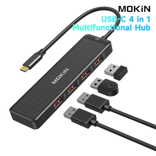 Mokin USB C to 4xUSB A 3.1