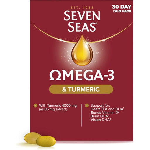 Seven Seas Omega-3 Fish Oil & Turmeric with Vitamin D