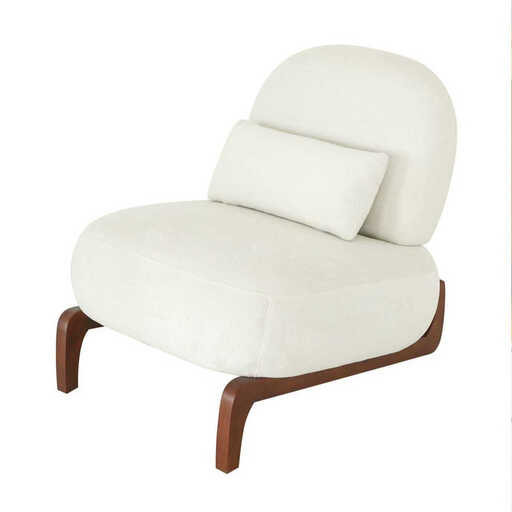Fauteuil d'appoint en velours URBAN MEUBLE