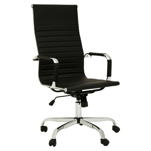 Interiors by Premier High Back Faux Leather Office Chair