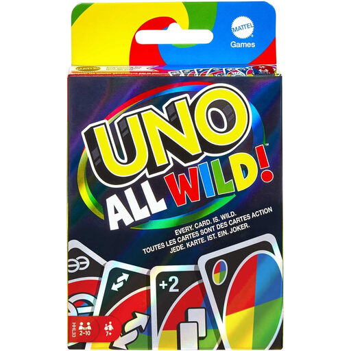 MATTEL UNO All Wild Card Game