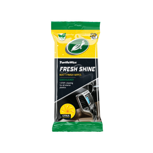 TURTLE WAX Fresh Shine Matt Wipes