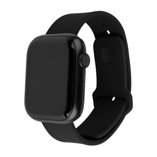 FIXED Silicone Band for Apple Watch 38/40/41 mm, Black