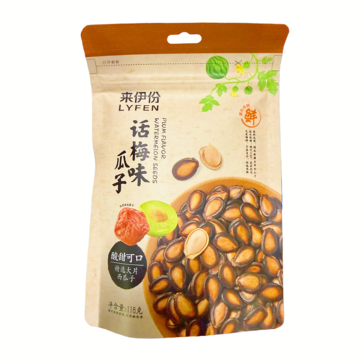 LYFEN Preserved Plum-Flavored Sunflower Seeds 118g
