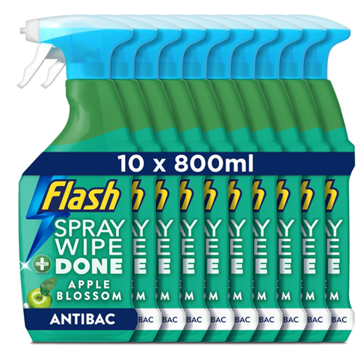 Flash Spray Wipe Done 苹果花香型 800ml