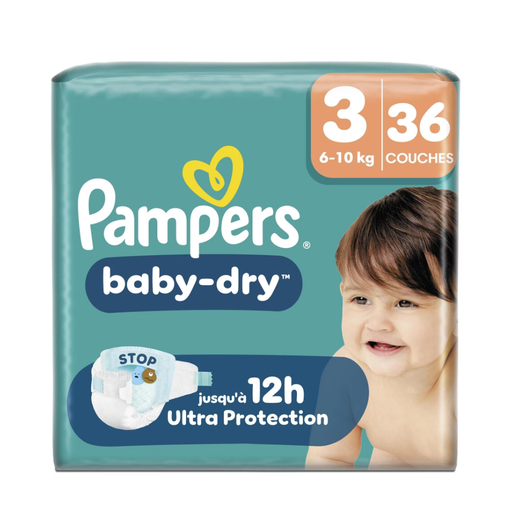 PAMPERS baby-dry Diapers size 3 6-10 kg
