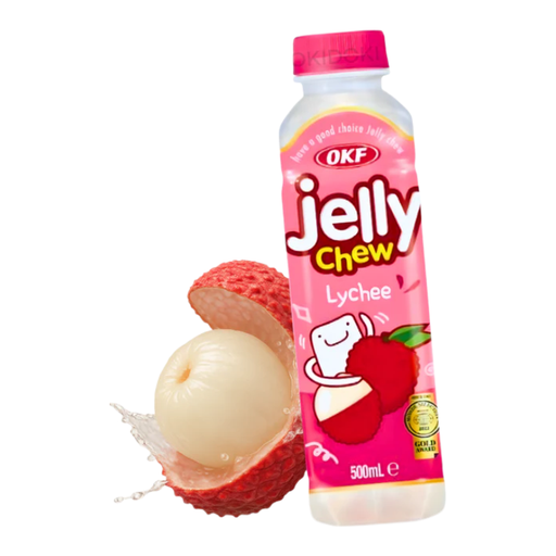 OKF Jelly Chew Lychee 500ml