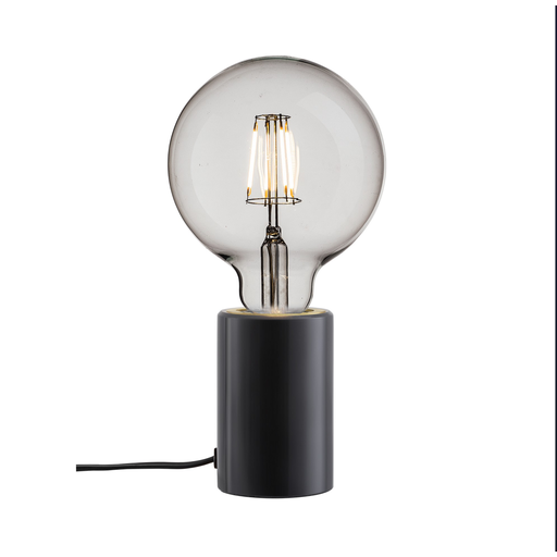 SIV Table Lamp in Black Marble