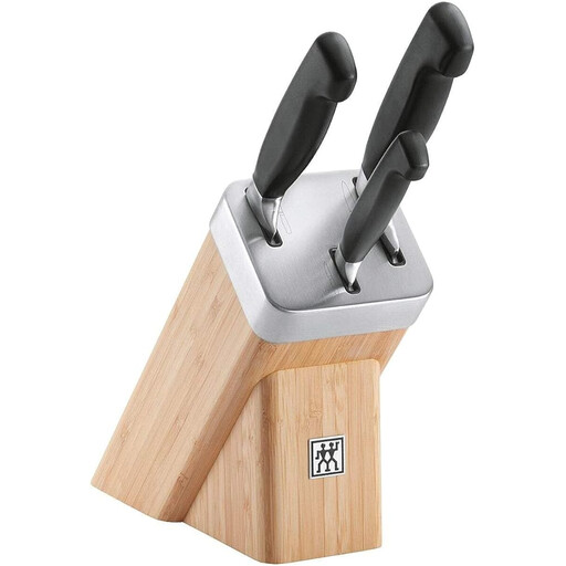 Zwilling VIER STERNE Messerset mit Block