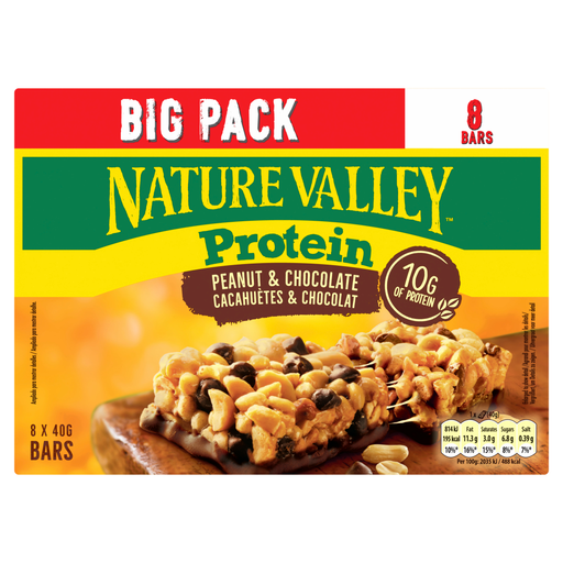 Nature Valley Protein Peanut & Chocolate Cereal Bars