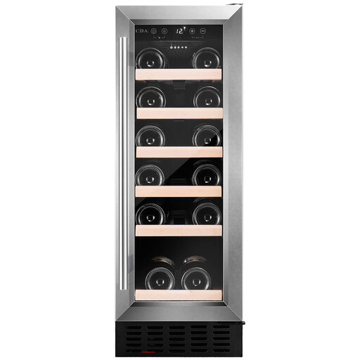 CDA CFWC304SS 30cm Freestanding Slimline Wine Cooler
