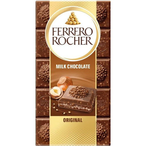 Tablette Ferrero Rocher Original de 90 g