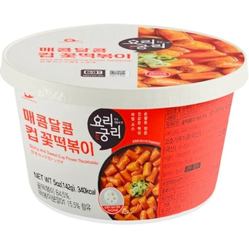 Semchorong Bibimcup Tteokbokki (Spicy and Sweet) 142g